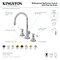 Kingston Brass KS2982BPL Bel Air Widespread Bathroom Faucet W/ Brass Pop-Up, Brass KS2982BPL - alternate 5